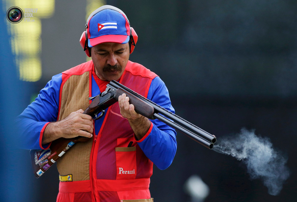 Guillermo Alfredo Torres, bronce individual y oro por equipo en Veracruz y con mucho que dar todavía en el tiro deportivo.