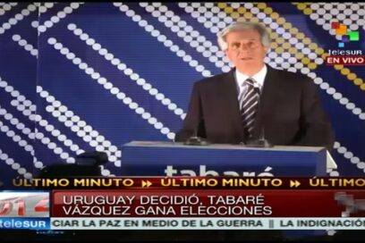 Tabaré Vázquez: Festejemos este pronunciamiento soberano