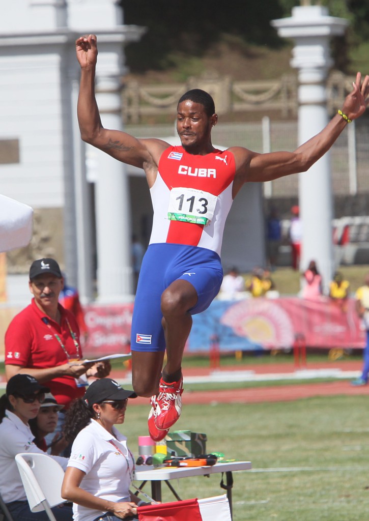 García dominó la competencia en toda su extensión y fue secundado por el también cubano José Ángel Mendieta. Foto: Ismael Francisco.