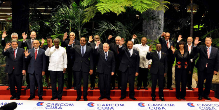 Foto Oficial de la Cumbre Caricom-Cuba. Foto: Joaquín Hernández Mena
