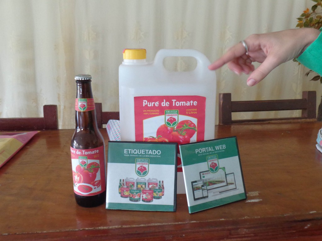 : El centro ya posee etiquetas diseñadas por especialistas para su cartera de productos. 