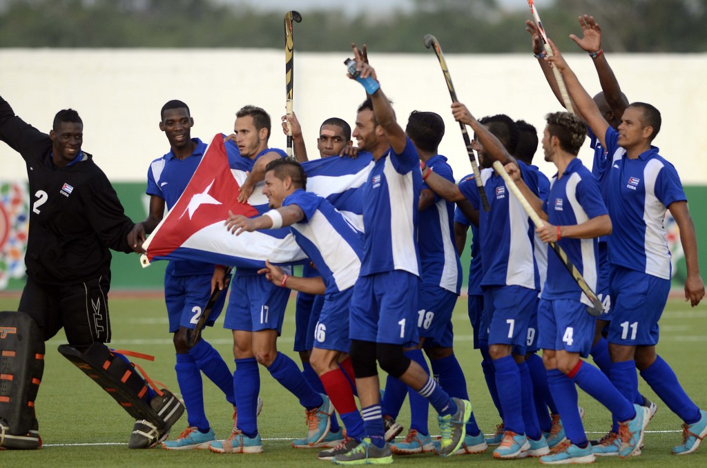 Hockey sobre césped, una de las disciplinas con oro deportivo y moral. Foto: Ricardo López Hevia
