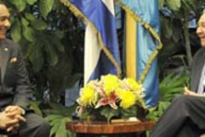 Recibió Raúl al Primer Ministro de Las Bahamas