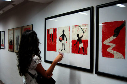 Edel Rodríguez expone en Casa