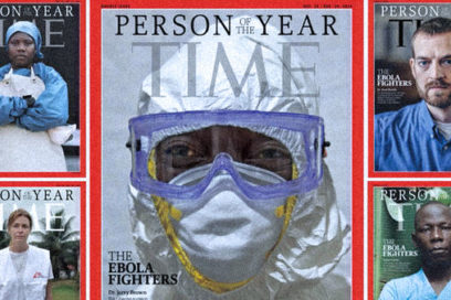 Los médicos que combaten el ébola son la Personalidad del Año, de acuerdo a la revista Time