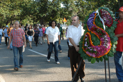 Peregrinación para el General de las cañas