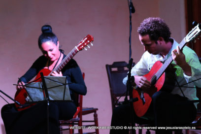Memorable concierto del Dúo Concuerdas en la Casa del Alba Cultural