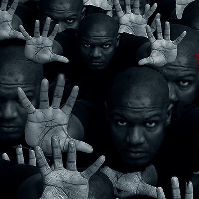 Circus without voice. Impresión digital sobre vinilo. 350 x 140 cm, 2014.