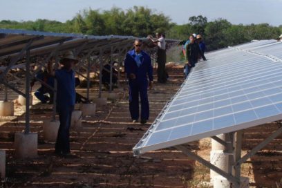 Buena energía solar en Pinar del Río