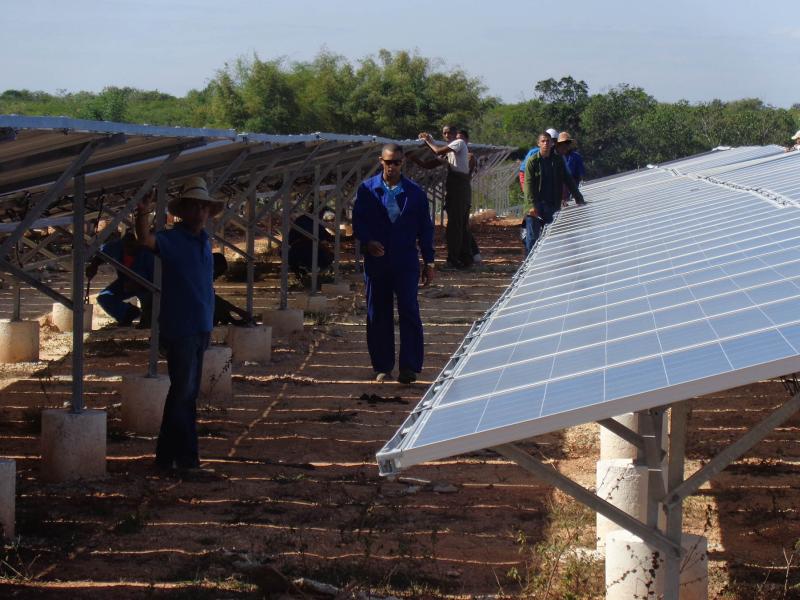 El parque traerá beneficios a la población, la agricultura y generará un ahorro de combustible importante.
