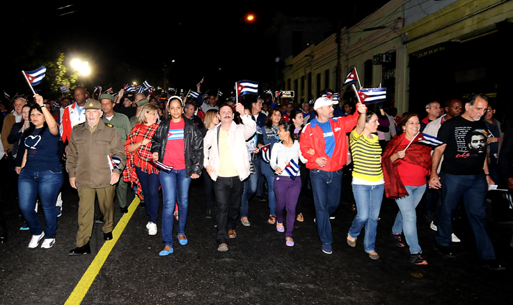 Marcha de las Antorchas Foto: Roberto Carlos Medina