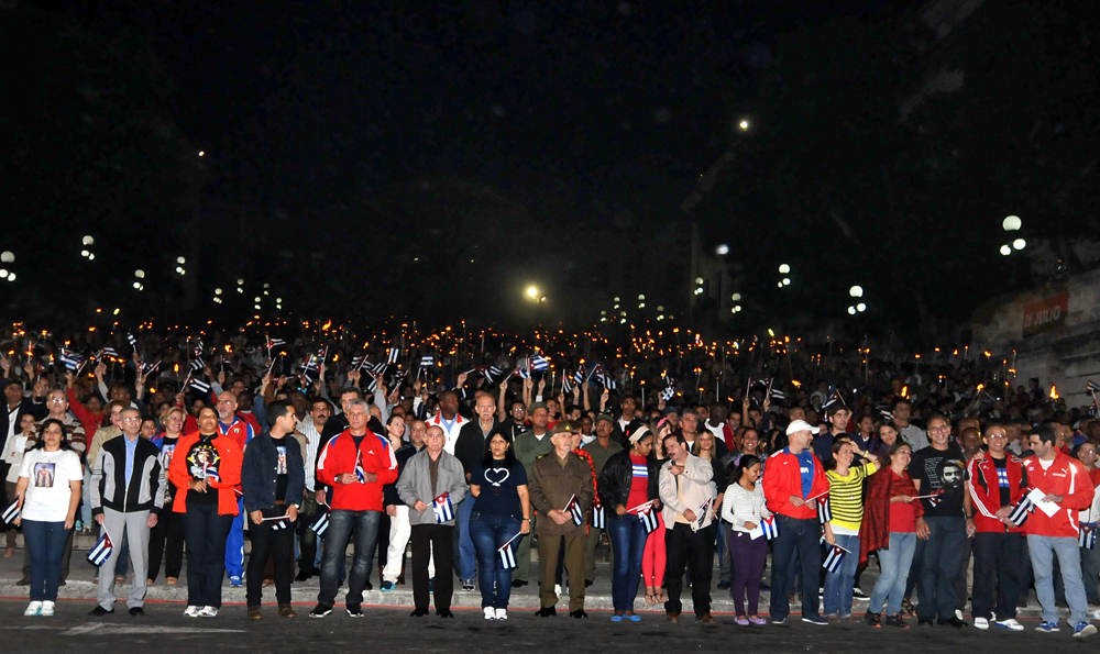 Marcha de las Antorchas Foto: Roberto Carlos Medina