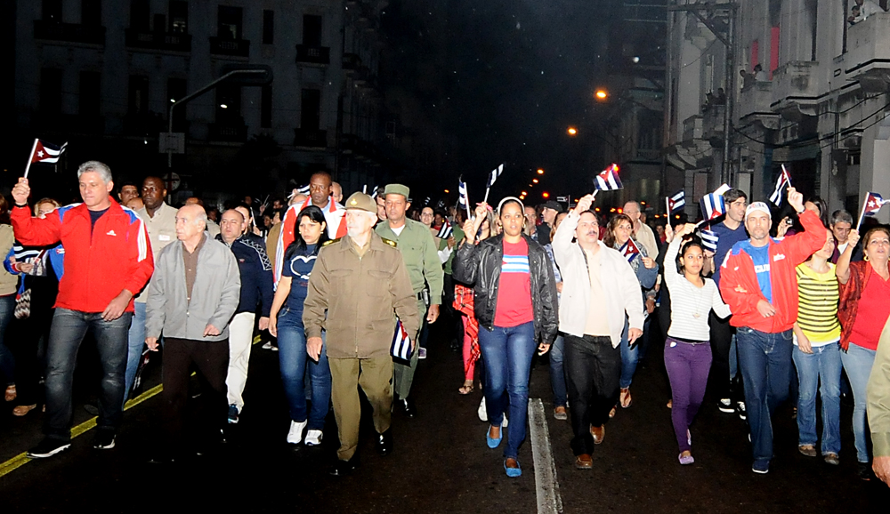 Marcha de las Antorchas Foto: Roberto Carlos Medina