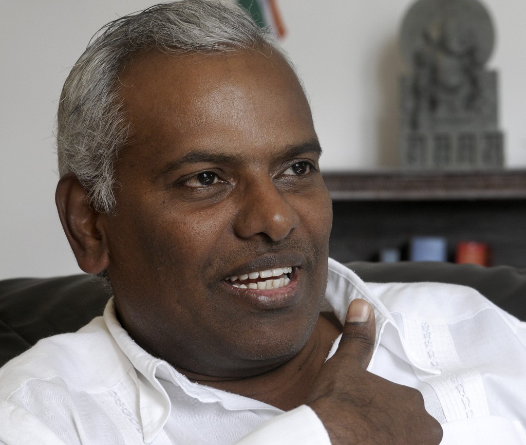 Sr. Chinthapally Rajasekhar, embajador de la India, en Cuba. Foto: René Pérez Massola