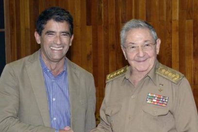 Recibió Raúl al Vicepresidente electo de Uruguay