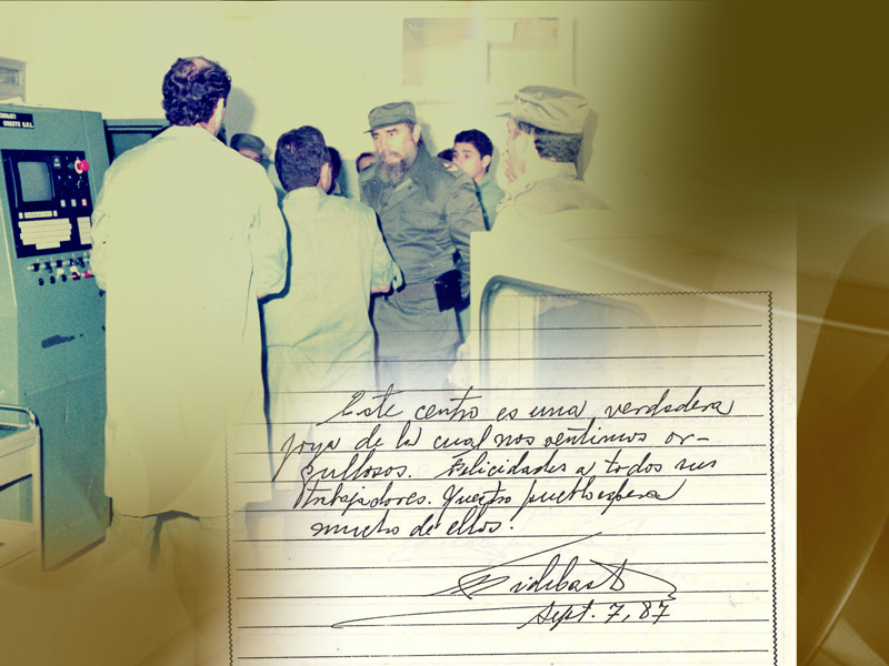 Centro de Inmunoensayo - Fidel Castro - Cuba