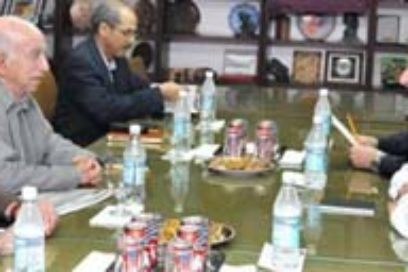 Recibió Machado Ventura a dirigente Comunista de España