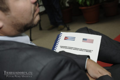 Comunicado de prensa de la delegación cubana al término de las conversaciones