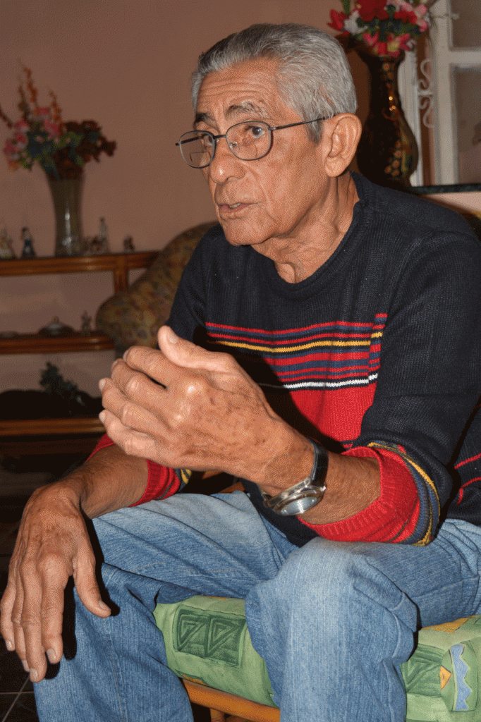 “René fue el primero en entrar al Moncada, en la mañana del 1º de enero de 1959”, afirma Arquímedes Fonseca Prado. Foto: Gabriela Lopez Dueñas