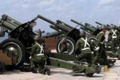 Resonaron salvas de artillería en homenaje a José Martí