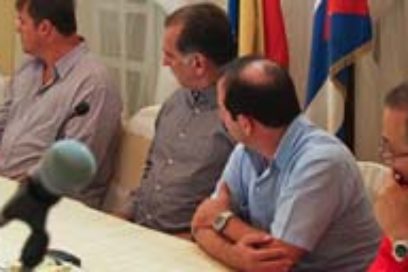 Héroes cubanos en la embajada venezolana: Hemos venido a decir gracias