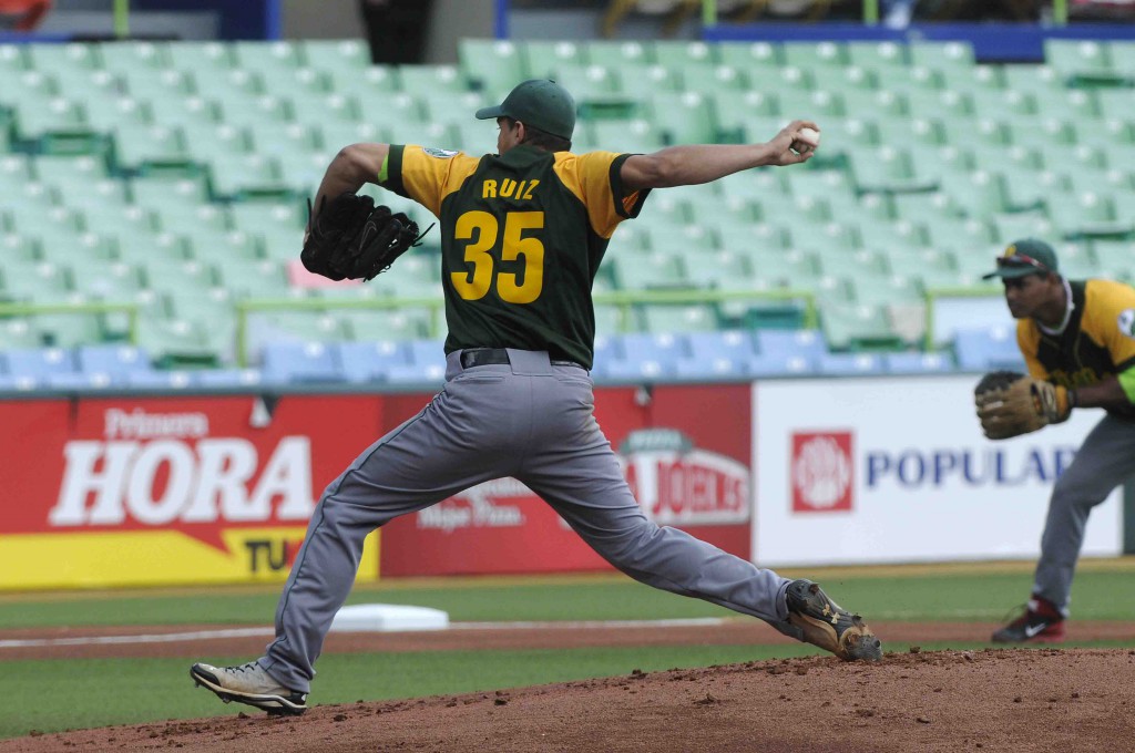 Norge Luis Ruiz perdió el partido, pero volvió a reafirmarse como uno de los mejores de Cuba. Foto: Roberto Morejón Rodríguez