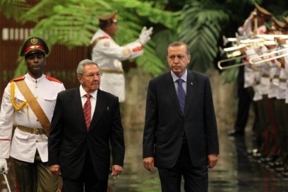 Raúl Castro sostuvo conversaciones oficiales con el Presidente de Turquía