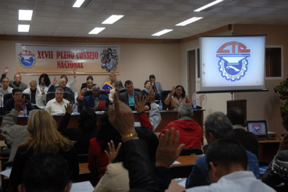 Comenzó 97 Pleno del Consejo Nacional de la CTC