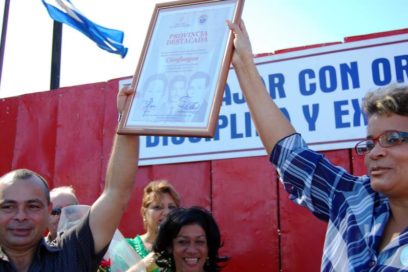 El reconocimiento llegó al centro sur de la isla