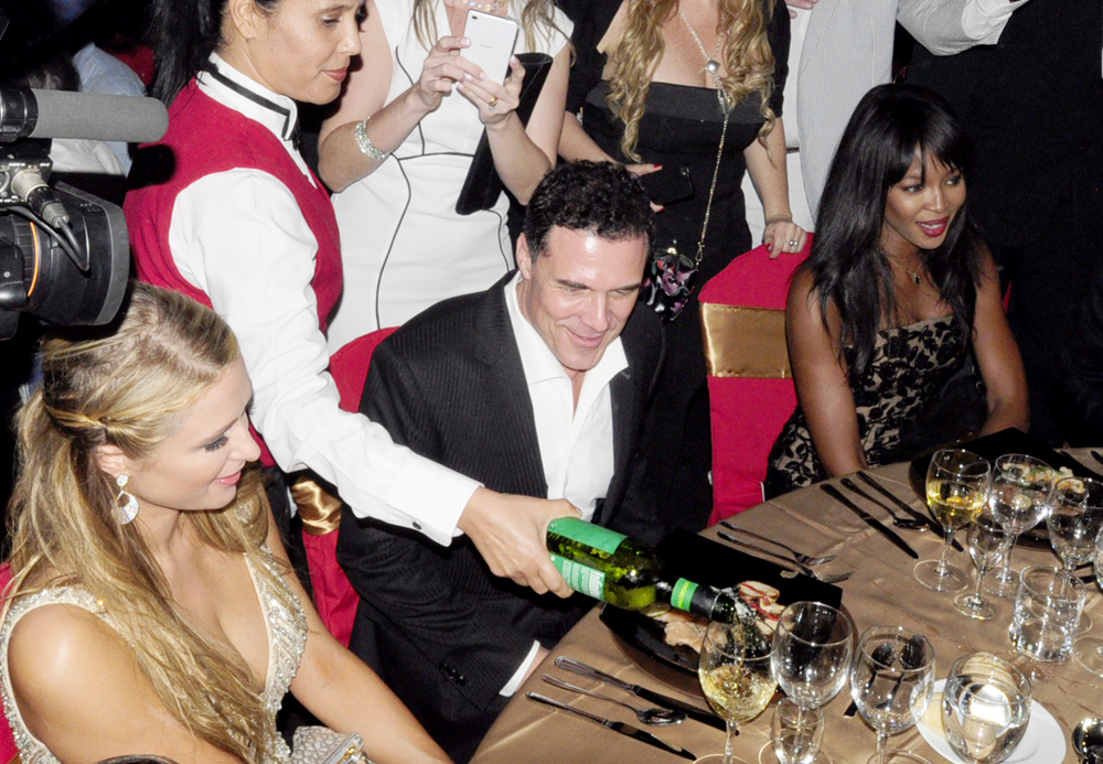 Asistieron otras personalidades en la cena del festival del habano Naomi Campbell y Paris Hilton. Fotos: Roberto Carlos Medina