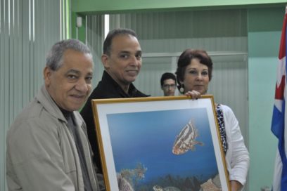 Antonio Guerrero tributa al mar