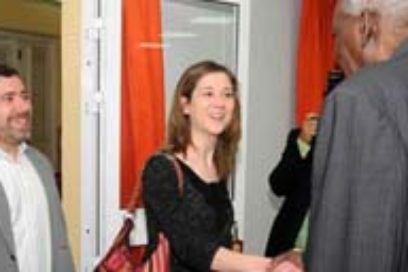 Recibe Esteban Lazo a parlamentarios europeos