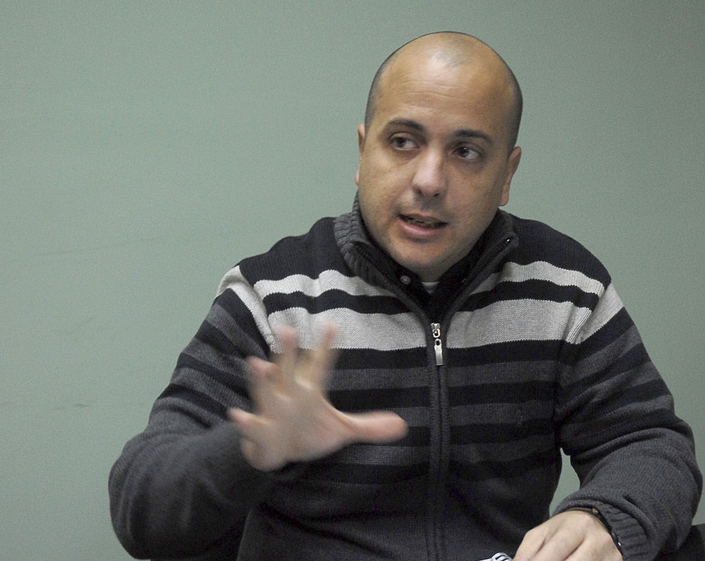 Humberto Saín, profesor de historia de la universidad de La Habana. Universidad de La Habana. 19 de febrero de 2015. Foto: Agustín Borrego Torres