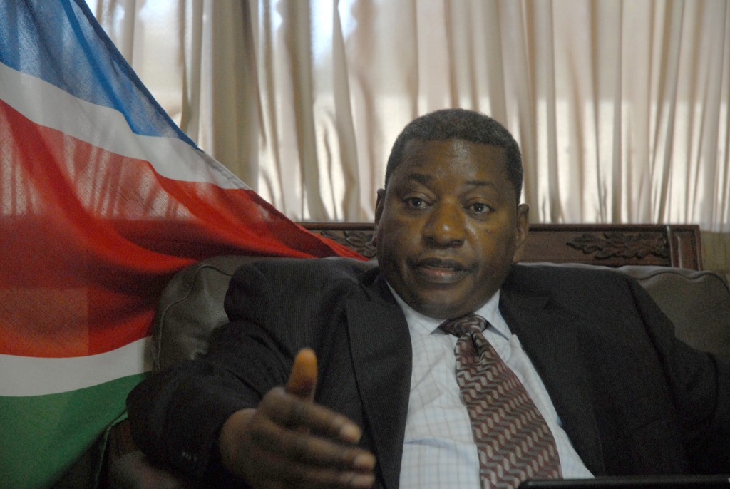 Jerobeam  Shanika, embajador de Namibia en Cuba. Foto: Agustín Borrego 