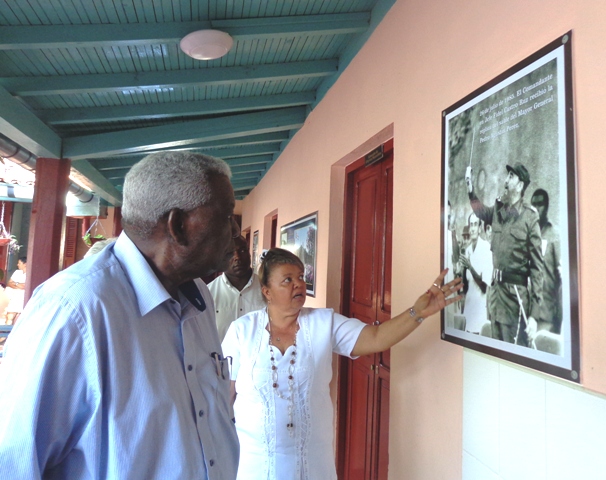 En Guantánamo Esteban Lazo visitó el museo casa natal de Pedro Agustín Pérez / Foto del autor