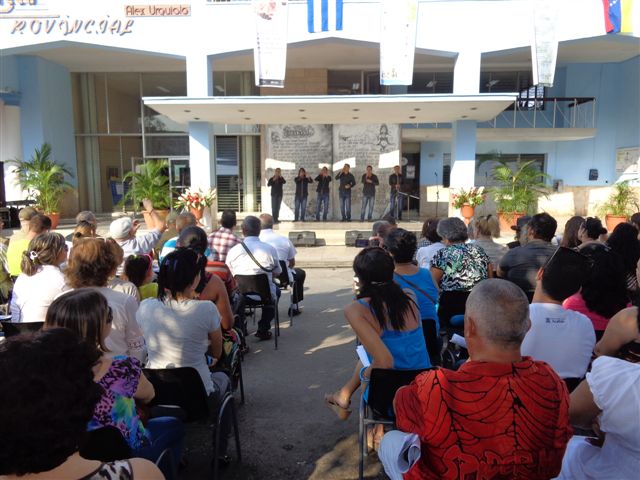 Gala inaugural Feria Libro Holguín