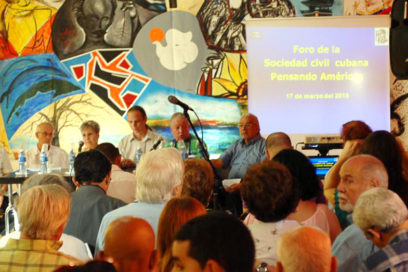 Sociedad civil cubana reunida para pensar América
