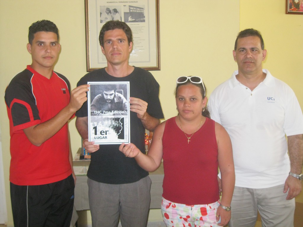 Equipo ganador de la última edición del torneo Tras las huellas del Che