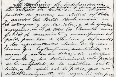El Manifiesto de Montecristi en la guerra de pensamiento