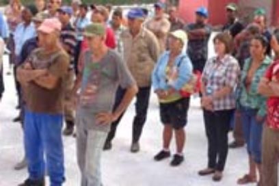 Azucareros avileños en solidaridad con Venezuela