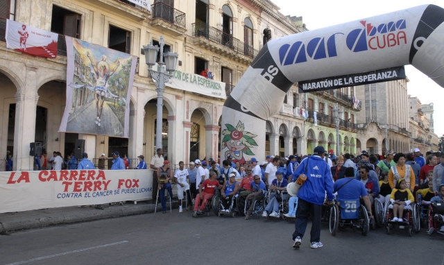 La carrera organizada por Cuba es la más grande que se celebra fuera de Canadá. Foto: Joaquín Hernández Mena.