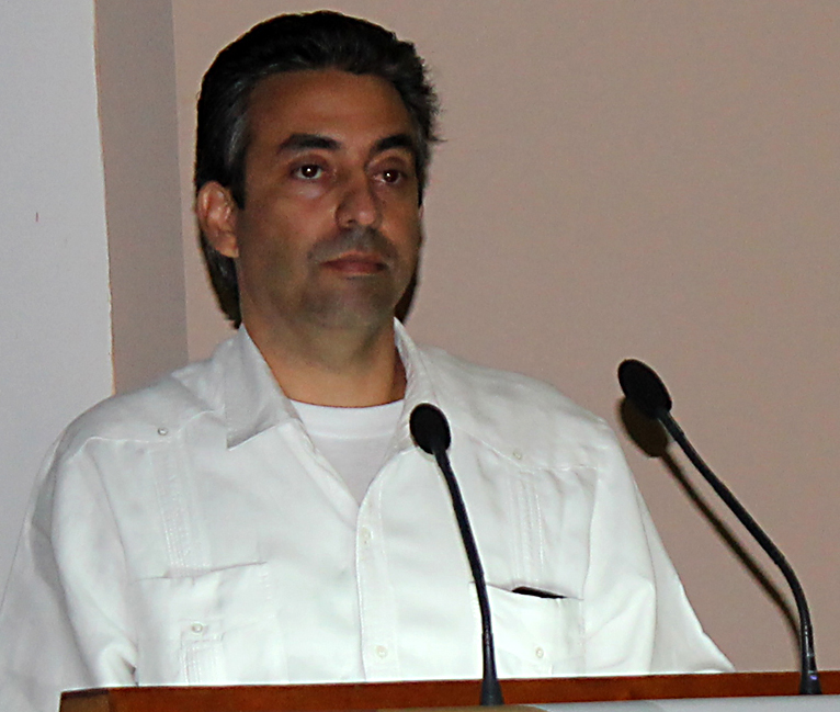 El ingeniero Wilfredo González Vidal, vicetitular del MINCOM y presidente del comité ejecutivo del cónclave, resaltó el esfuerzo e interés de la dirección del país en realizar esta cita.Foto: Sisleydis de Armas