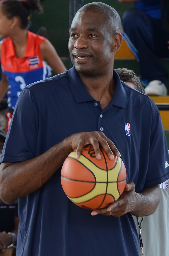 Dikembe Mutombo, embajador global de la NBA. Foto: Joaquín Hernández.