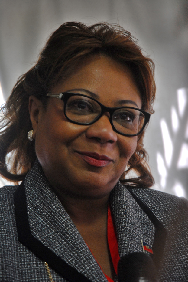 Florence Duperval, ministra de Salud de Haití. Foto: Agustín Borrego Torres