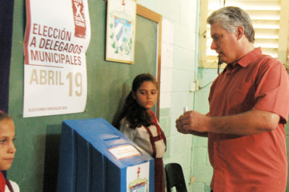 Destaca Díaz-Canel el compromiso de los cubanos en las elecciones
