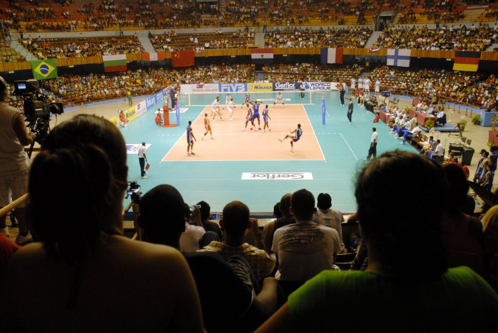 La Liga Mundial vuelve este año al coliseo de la Ciudad Deportiva e La Habana. Foto: Joaquín Hernández Mena. 