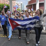 Panameños se solidarizan con delegación cubana a la Cumbre