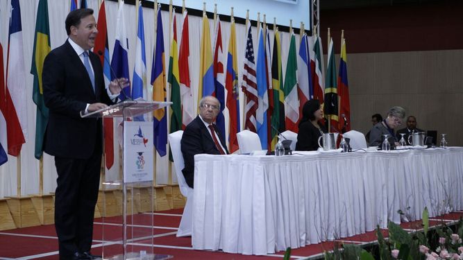 Inauguracion Foro de Rectores Cumbre Américas - Panamá - Juan Carlos Varela