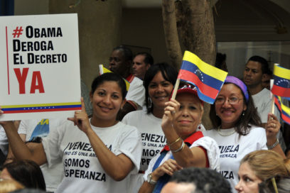 Exigen a Obama respetar soberanía de Venezuela