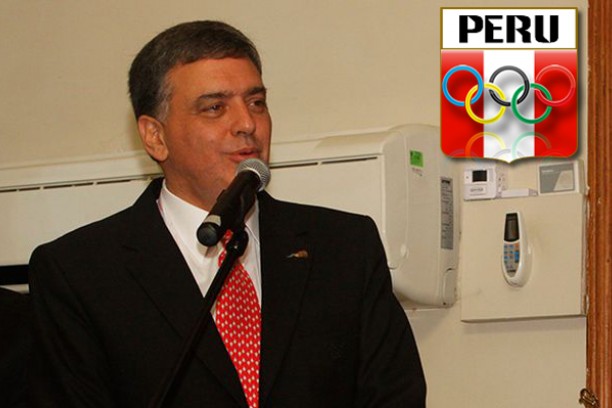 José Quiñones Gonzáles, titular del Comité Olímpico de Perú